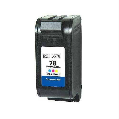 HP 78 Muadil Renkli Mürekkep Kartuşu (C6578D)