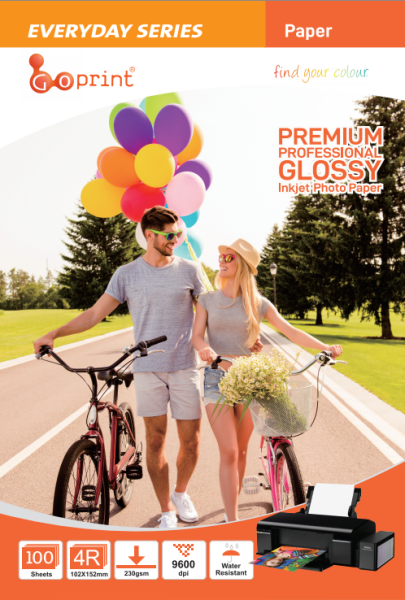 Goprint EVERYDAY Serisi Parlak 4R 10x15cm Fotoğraf Kağıdı 230gr 100 Yaprak