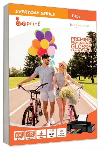 Goprint EVERYDAY Serisi Parlak 4R 10x15cm Fotoğraf Kağıdı 230gr 100 Yaprak
