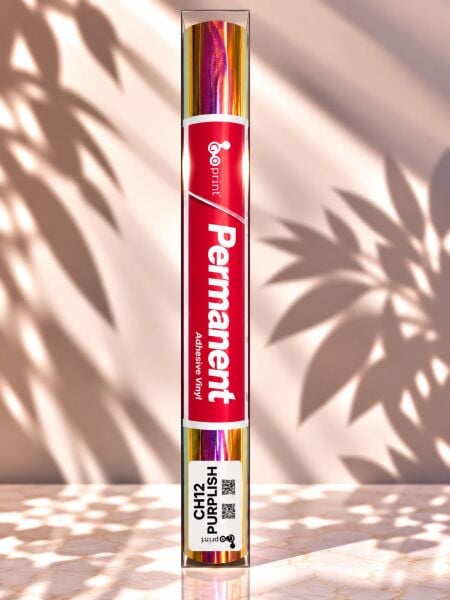Goprint Aurora Serisi Yapışkanlı Vinil Purplish 30.5 cm x 1.52 metre