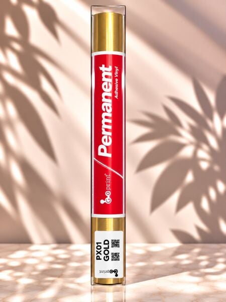 Goprint Rose Serisi Yapışkanlı Vinil Gold 30.5 cm x 1.52 metre