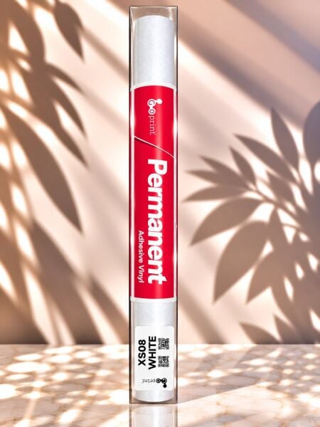 Goprint Fine Sand Serisi Yapışkanlı Vinil White 30.5 cm x 1.52 metre