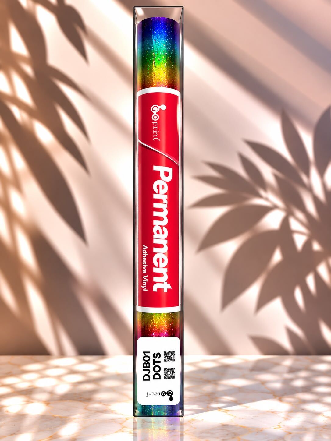 Goprint Rainbow Serisi Yapışkanlı Vinil Dots Desen 30.5 cm x 1.52 metre