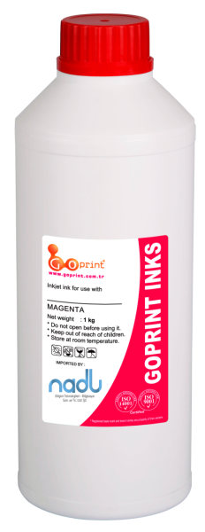 Brother BTD100M Uyumlu Kırmızı (Magenta) Kartuş Mürekkebi 1 Litre