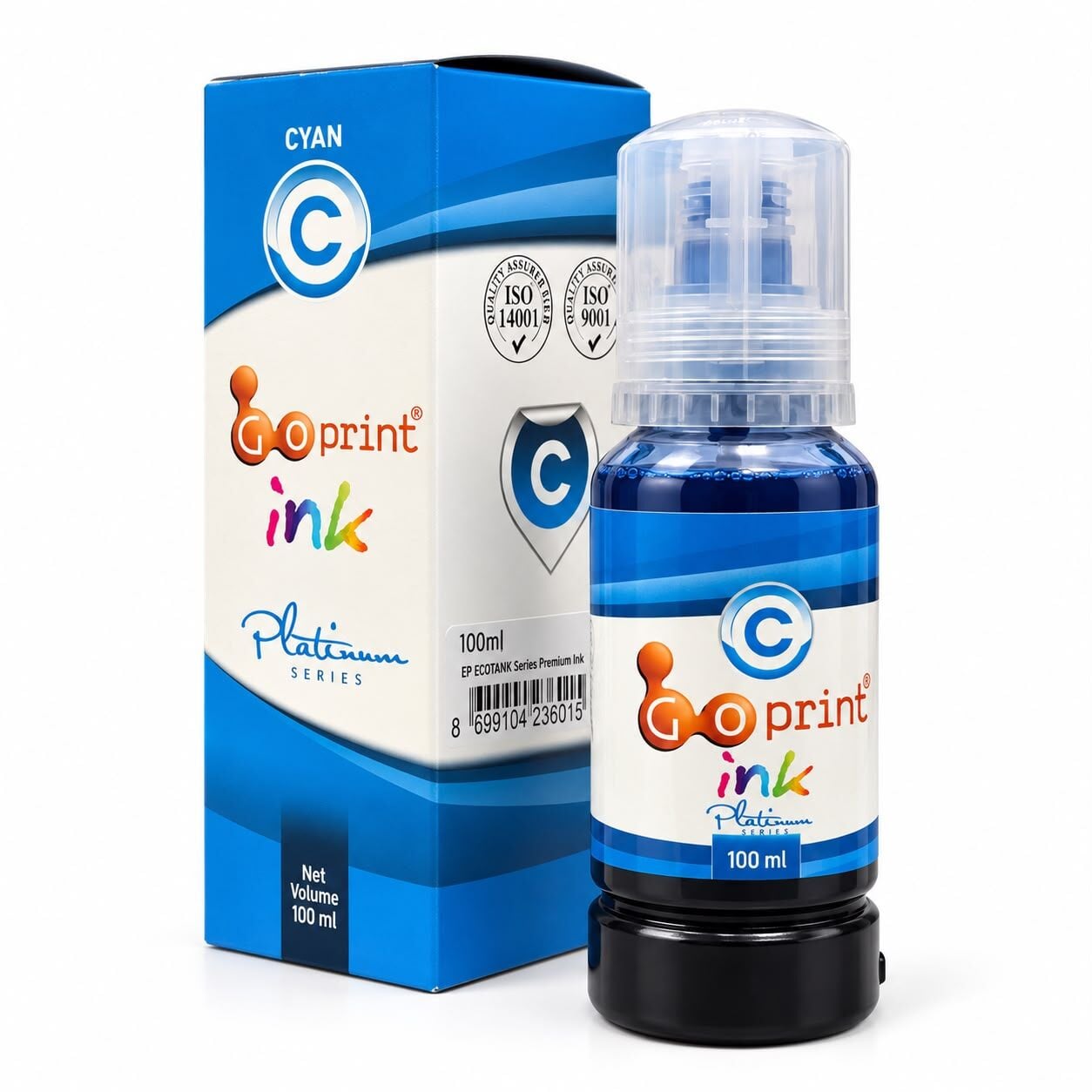 Süblimasyon EcoTank Mürekkebi Mavi (Cyan) 100 ml