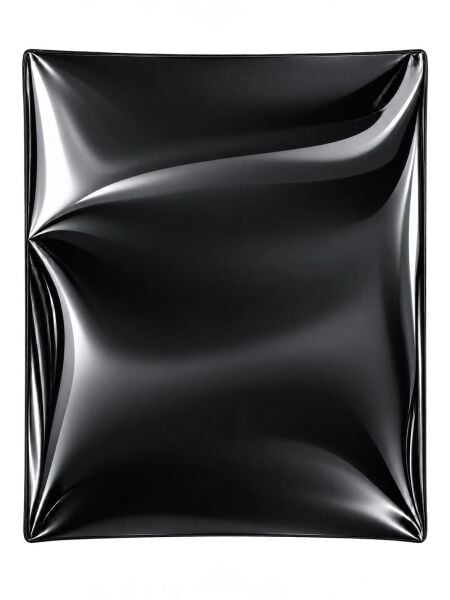 Goprint Metallic Serisi Yapışkanlı Vinil Black 25x30.5 cm