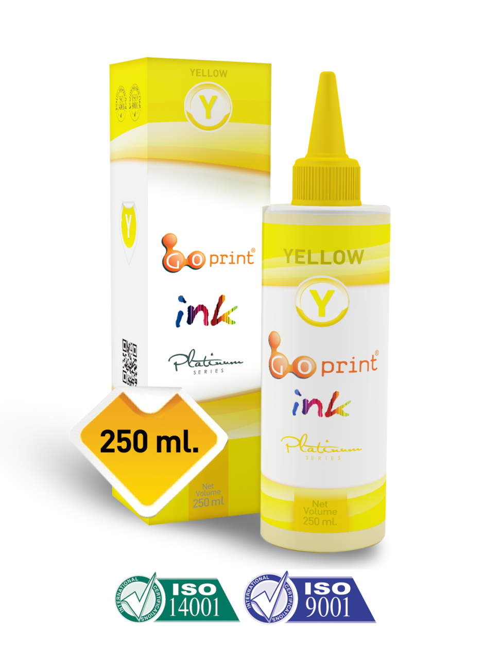 Brother BTD100Y Uyumlu Sarı (Yellow) Mürekkep 250ml