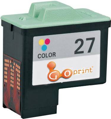 LEXMARK 27 RENKLİ MÜREKKEP KARTUŞU (10N0227) (Yenilenmiş Orijinal)